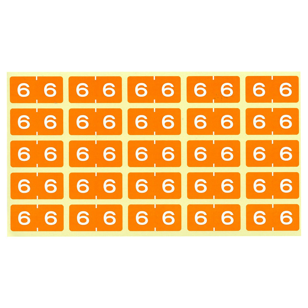 Color number label M (250 pieces)