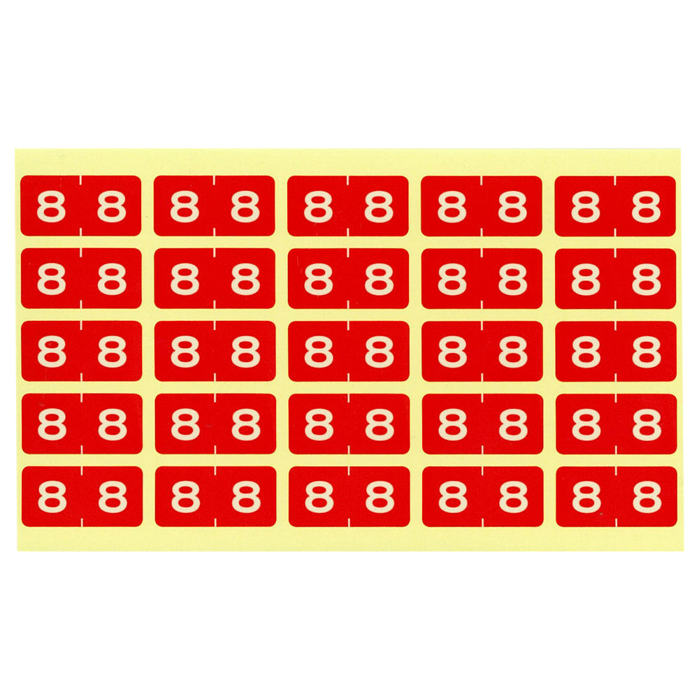 Color number label M (250 pieces)