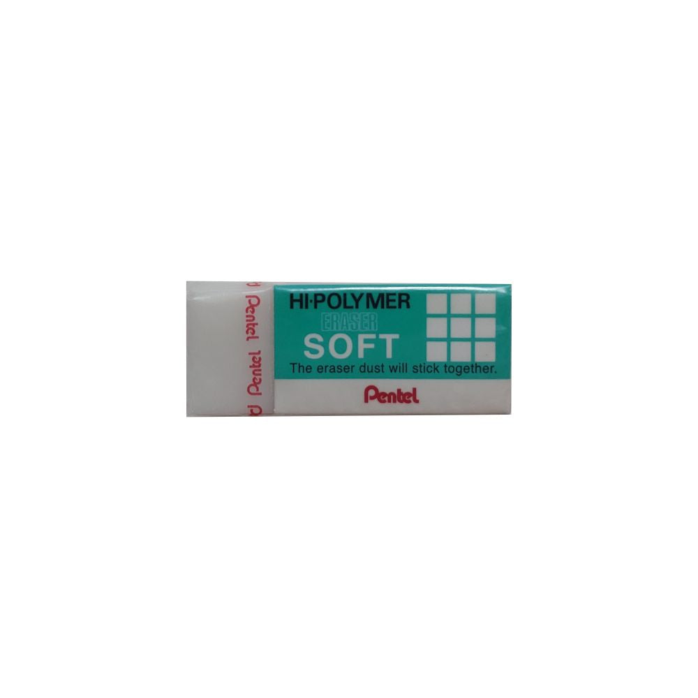 HI-POLYMER ERASER SOFT - 2 PC Small
