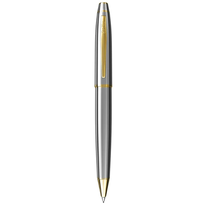 Scrikss | Noble | 0.7mm Mechanical Pencil | Gold Chrome