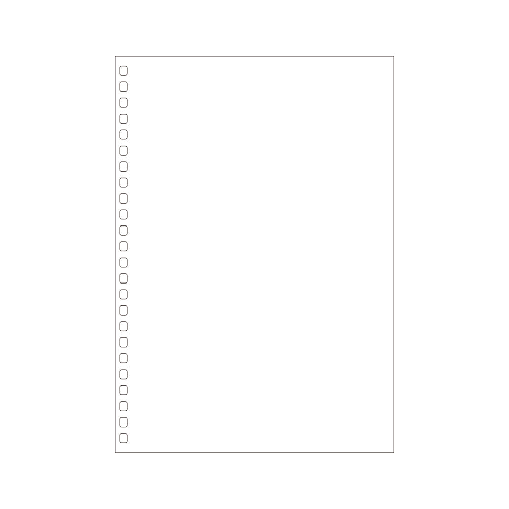 Open ring notebook/twist notebook (suitable for leaf/plain paper) A5