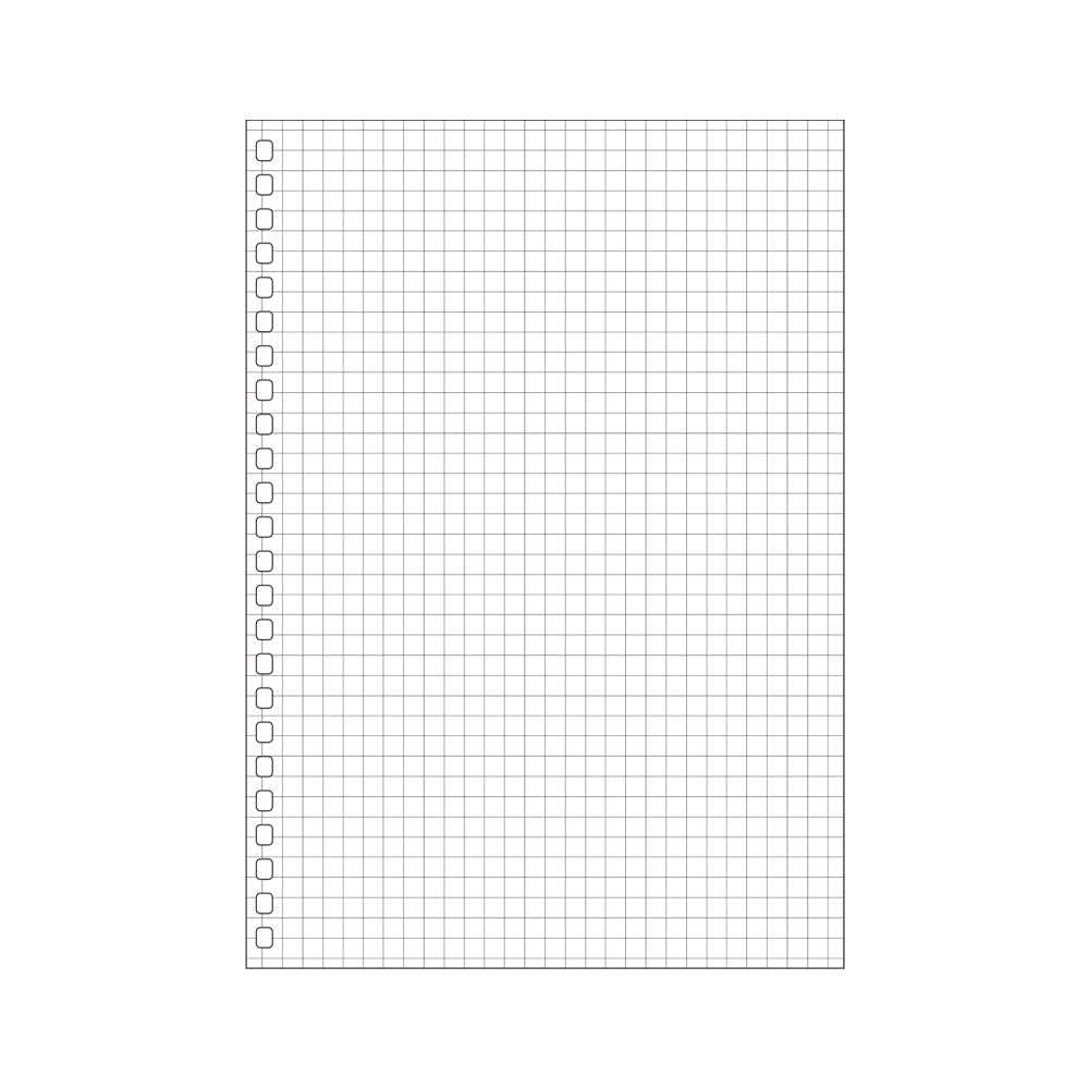 Open ring notebook/Twist notebook <Suitable leaf/grid> A5