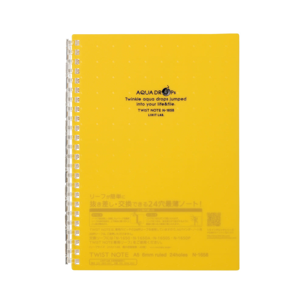AQUA DROPs Twist Note A5 30 sheets