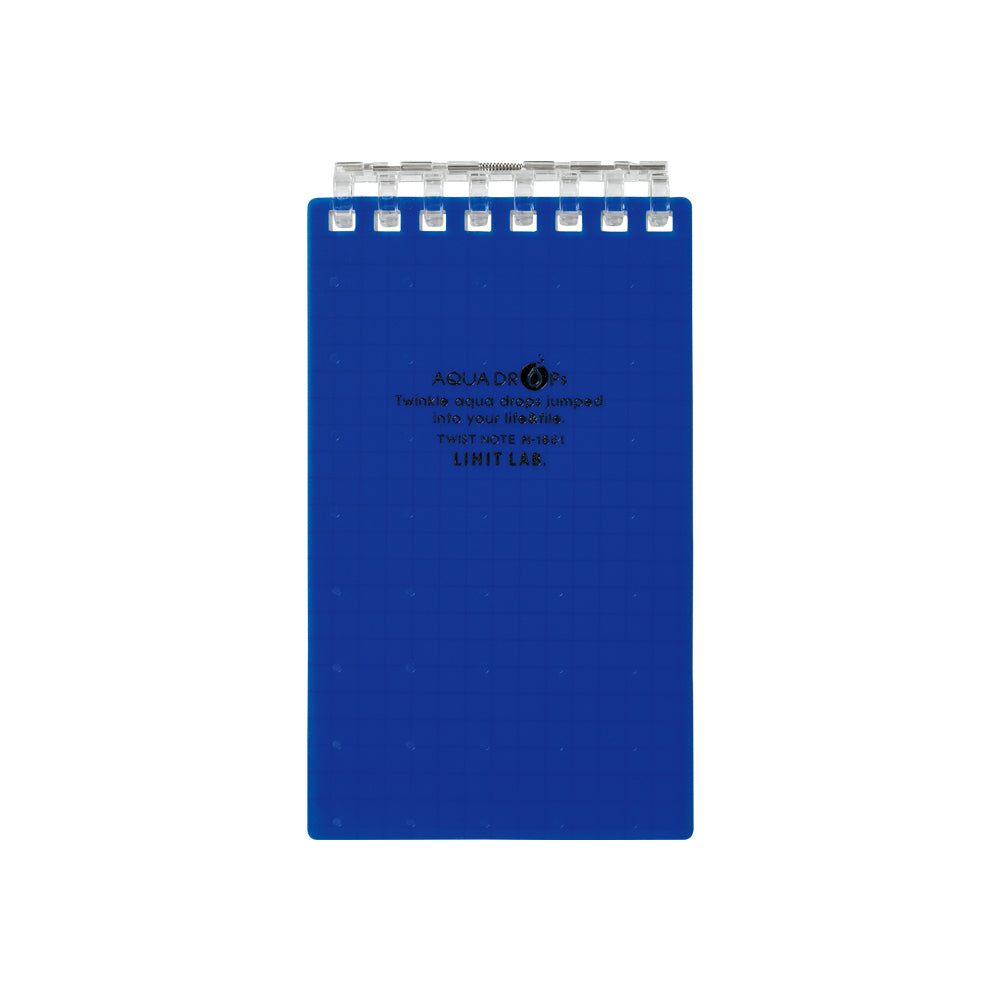 AQUA DROPs Twist Note (Memo Size) 40 Leaf Sheets