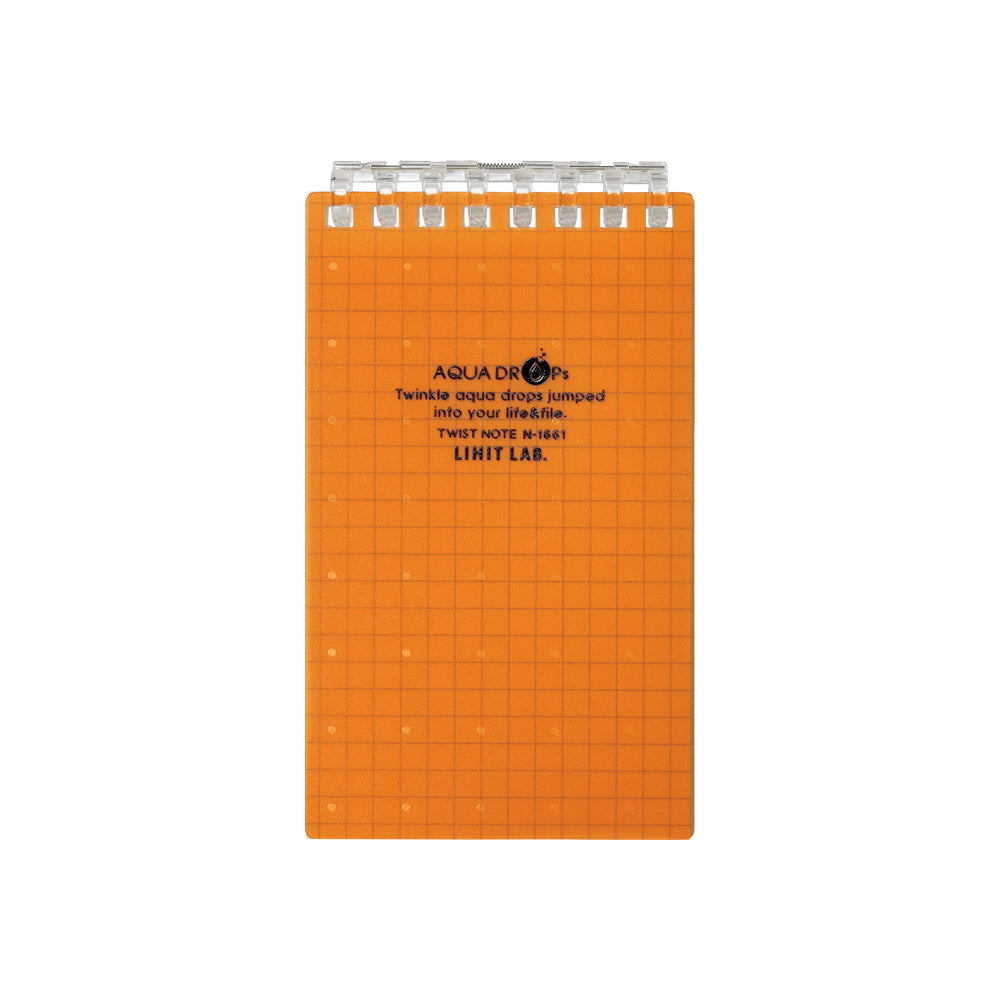 AQUA DROPs Twist Note (Memo Size) 40 Leaf Sheets