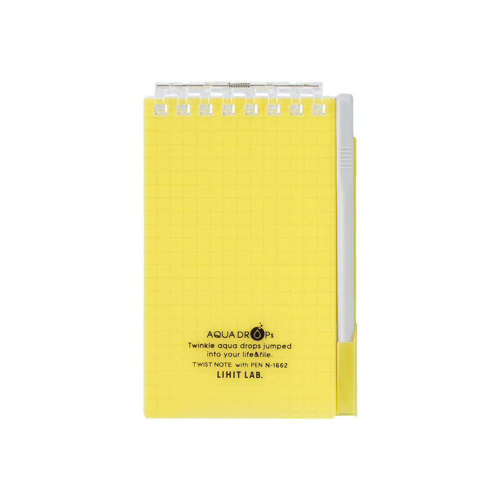 Twist Note with Pen (Memo Size) 40 Sheets