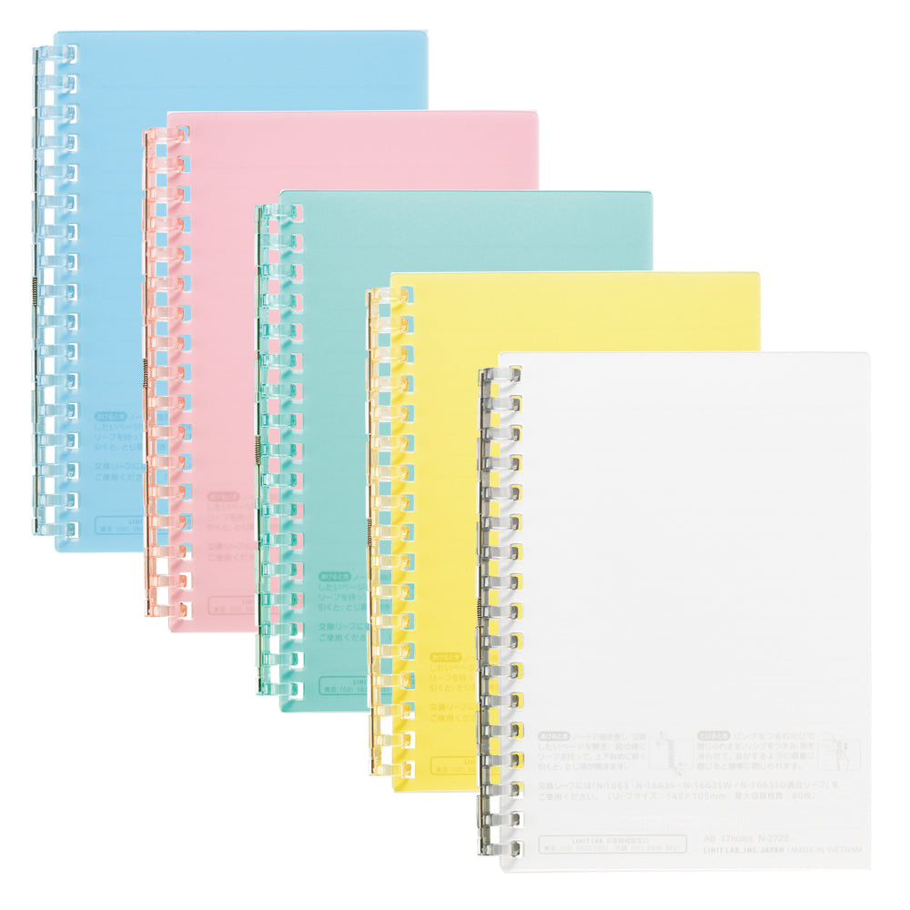 Open ring notebook A6 30 sheets