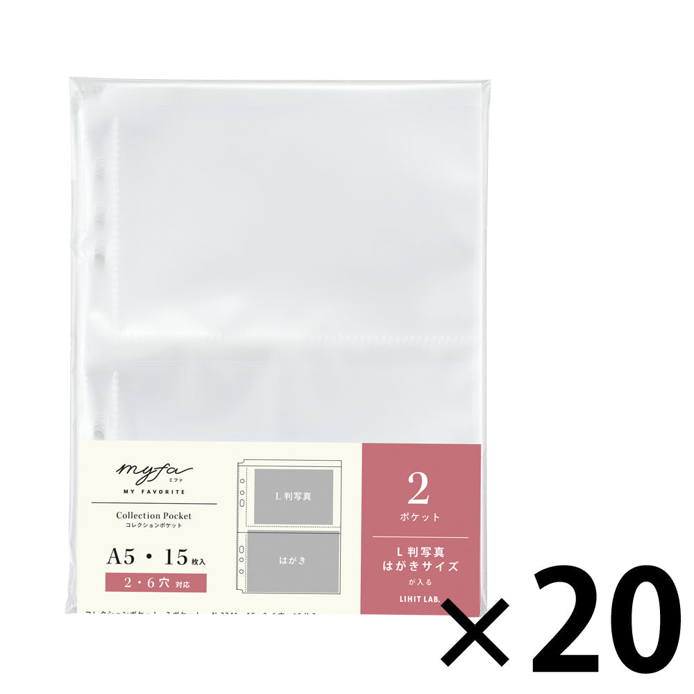 myfa collection pocket 2 pockets A5