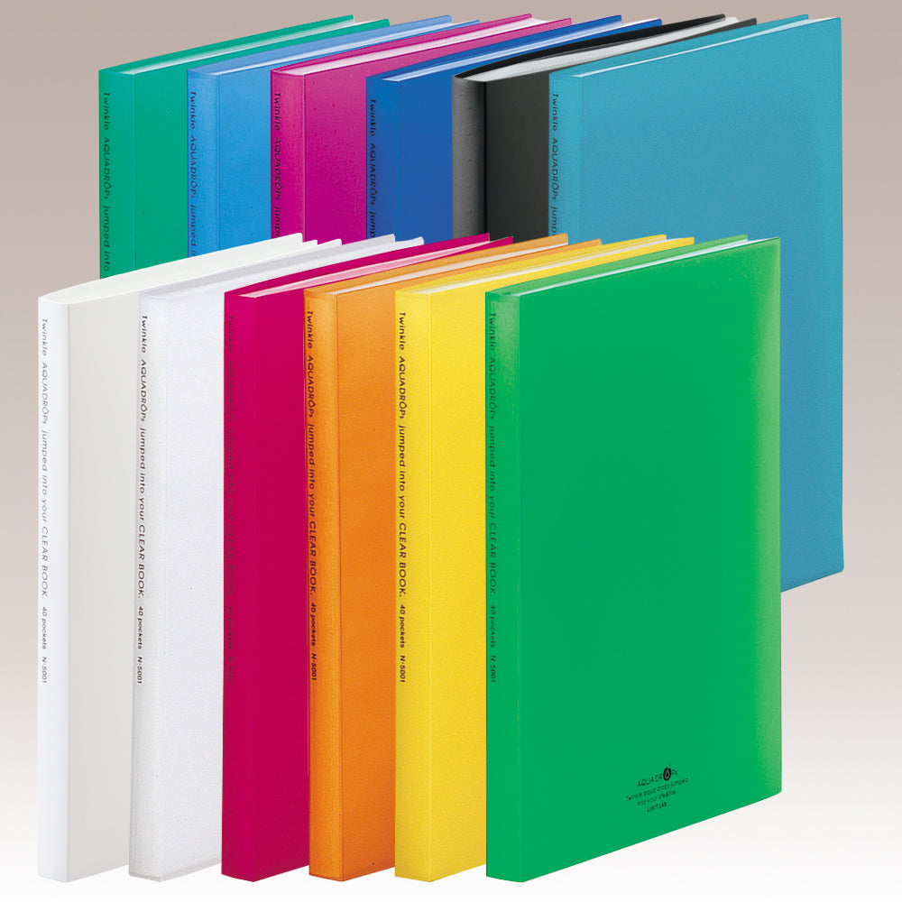 AQUA DROPs Clear Book
