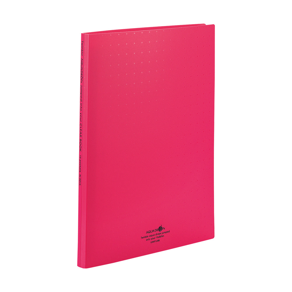 AQUA DROPs Clear Book <Replaceable Pocket Type>