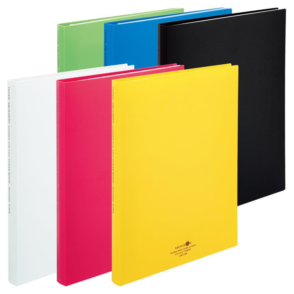 AQUA DROPs Clear Book <Replaceable Pocket Type>