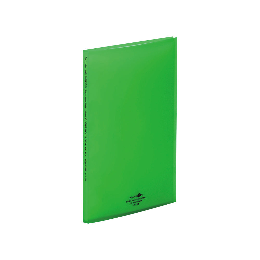 AQUA DROPs Clear Book <Side Vents>