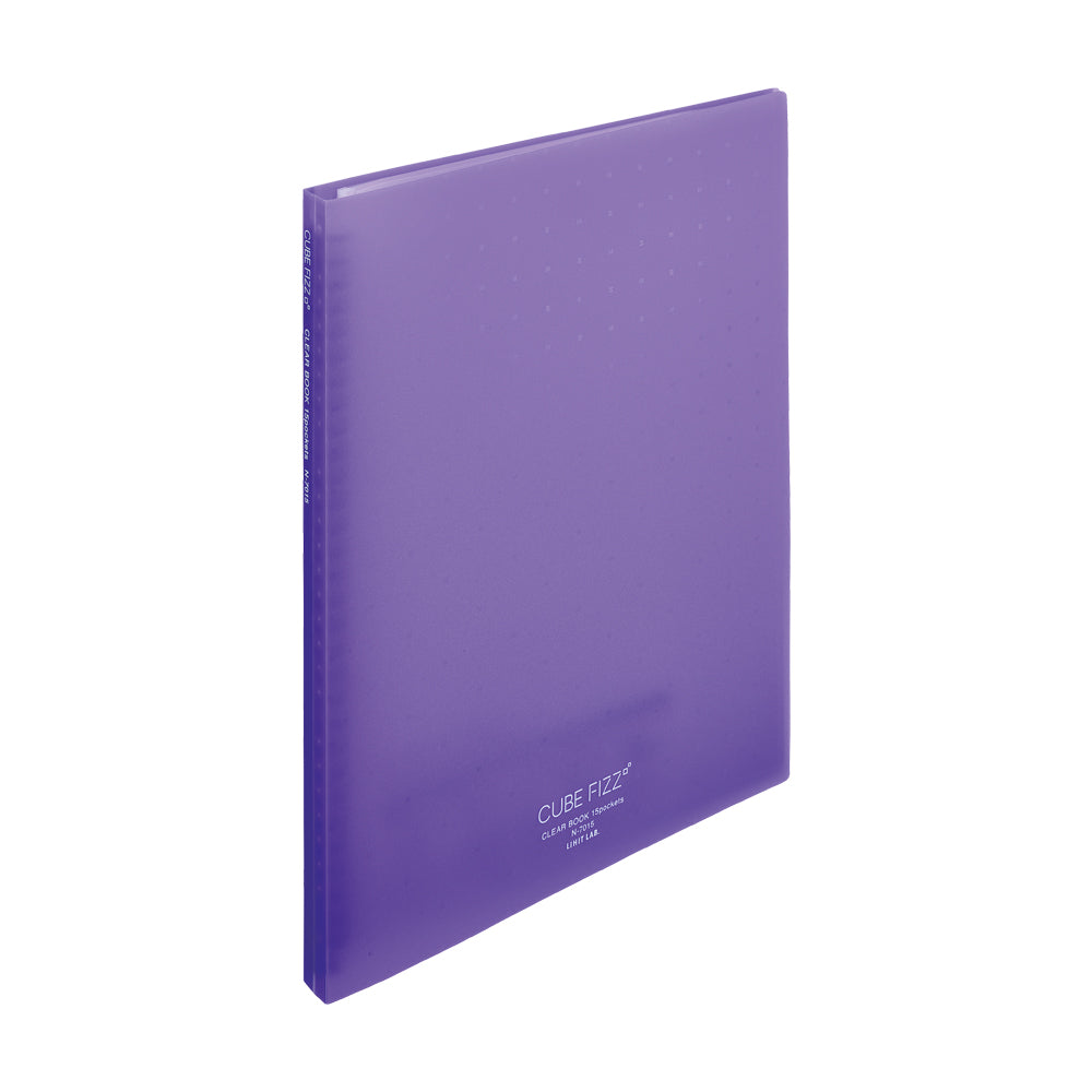 CUBE FIZZ Clear Book <Replaceable Pocket Type>
