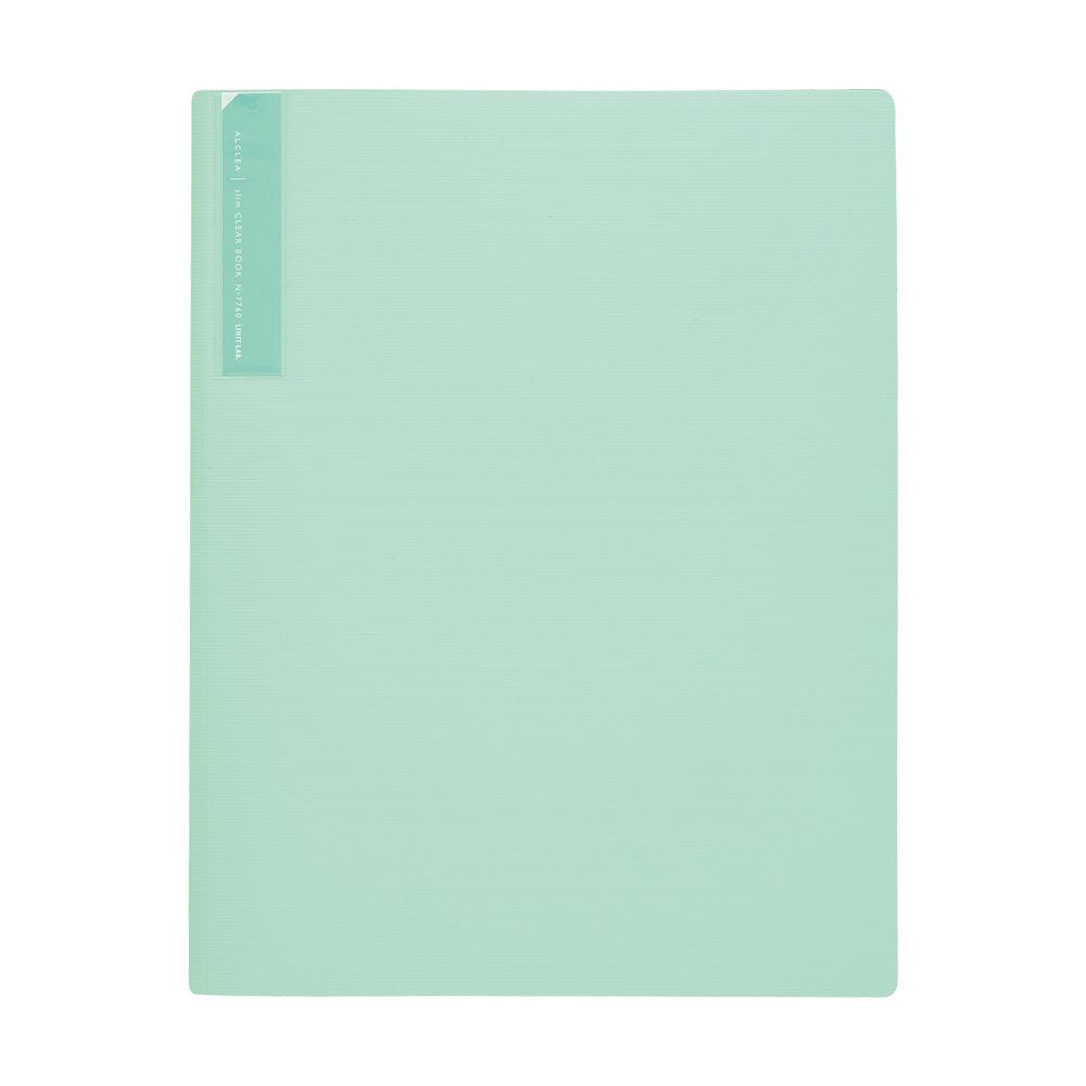 ALCLEA Antibacterial Slim Clear Book 10 Pockets