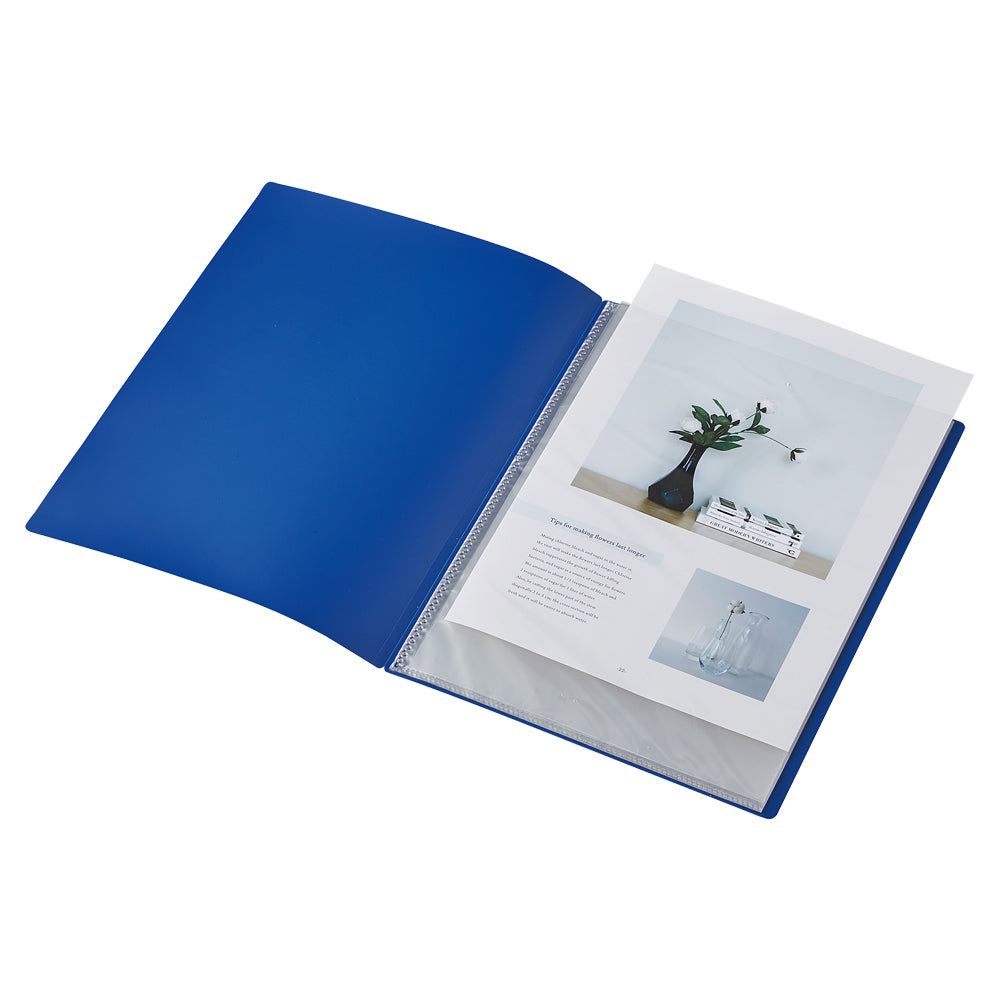 ALCLEA Antibacterial Slim Clear Book 10 Pockets