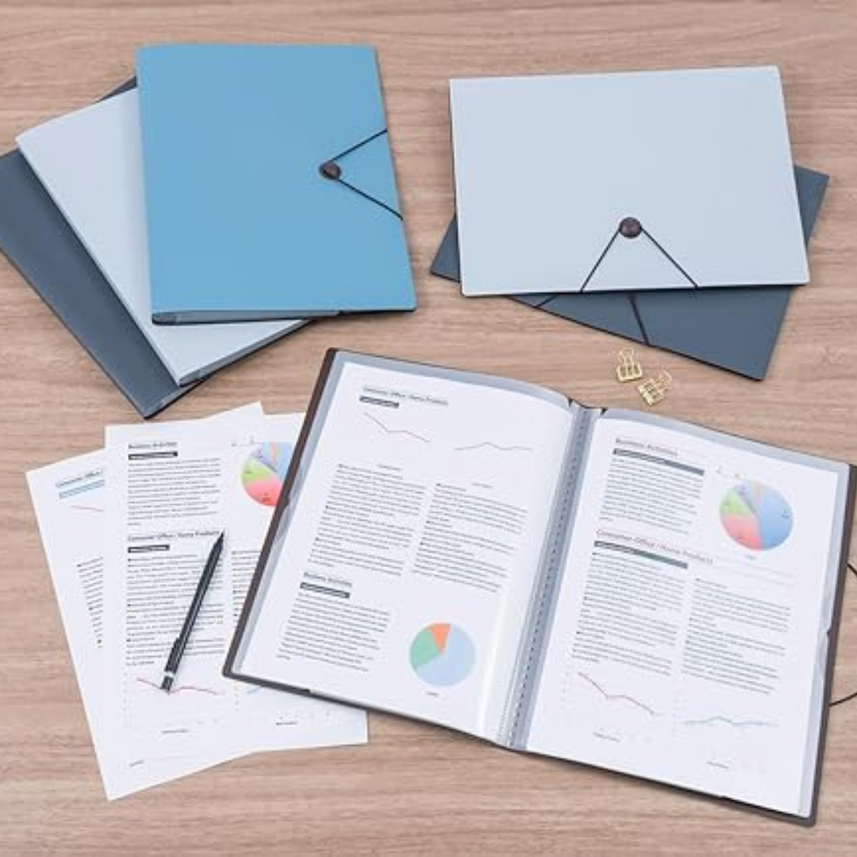 Nakabayashi | File Folder | Filemo Holbook | 6-Pocket | A4