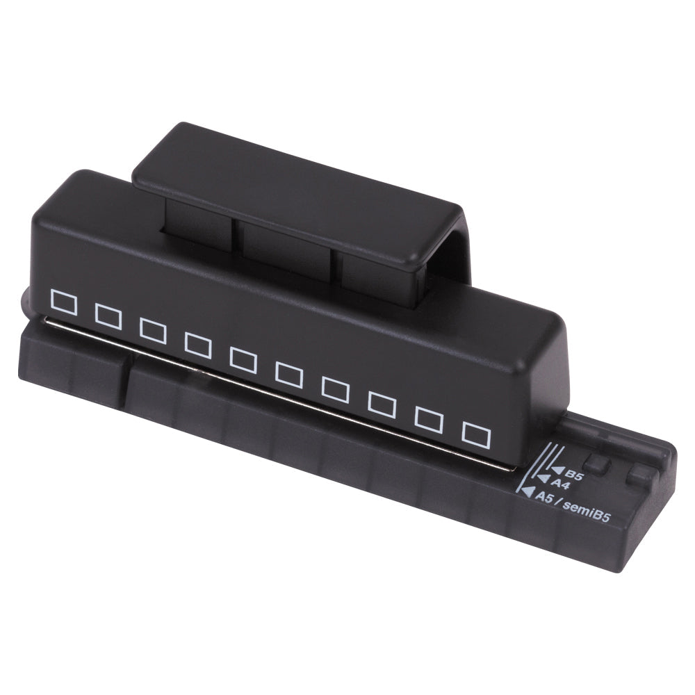 One third punch square hole