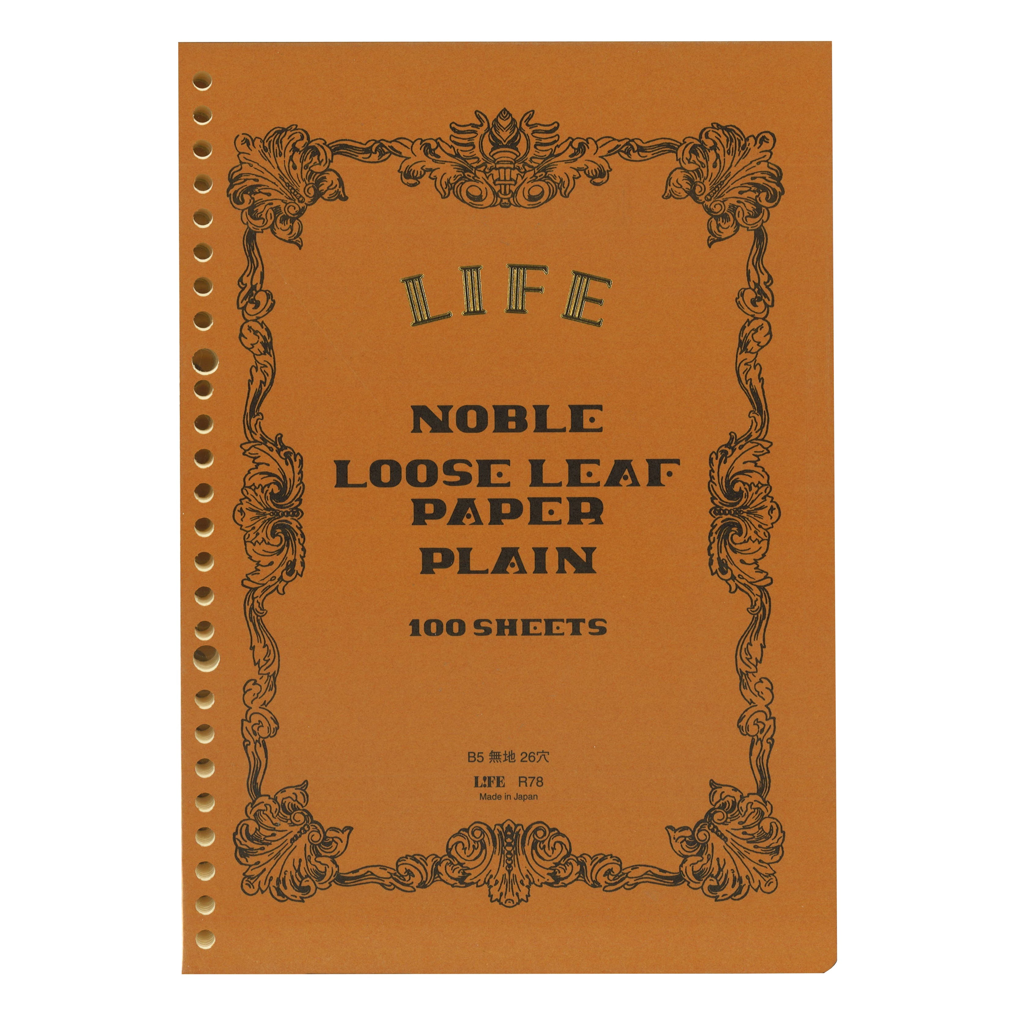 Life | Loose Leaf | Noble | Blank | Sheets