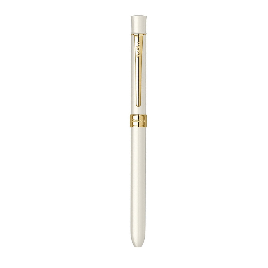 Scrikss | Trio 93 | Multi Function Pen | Ivory Gold-GT
