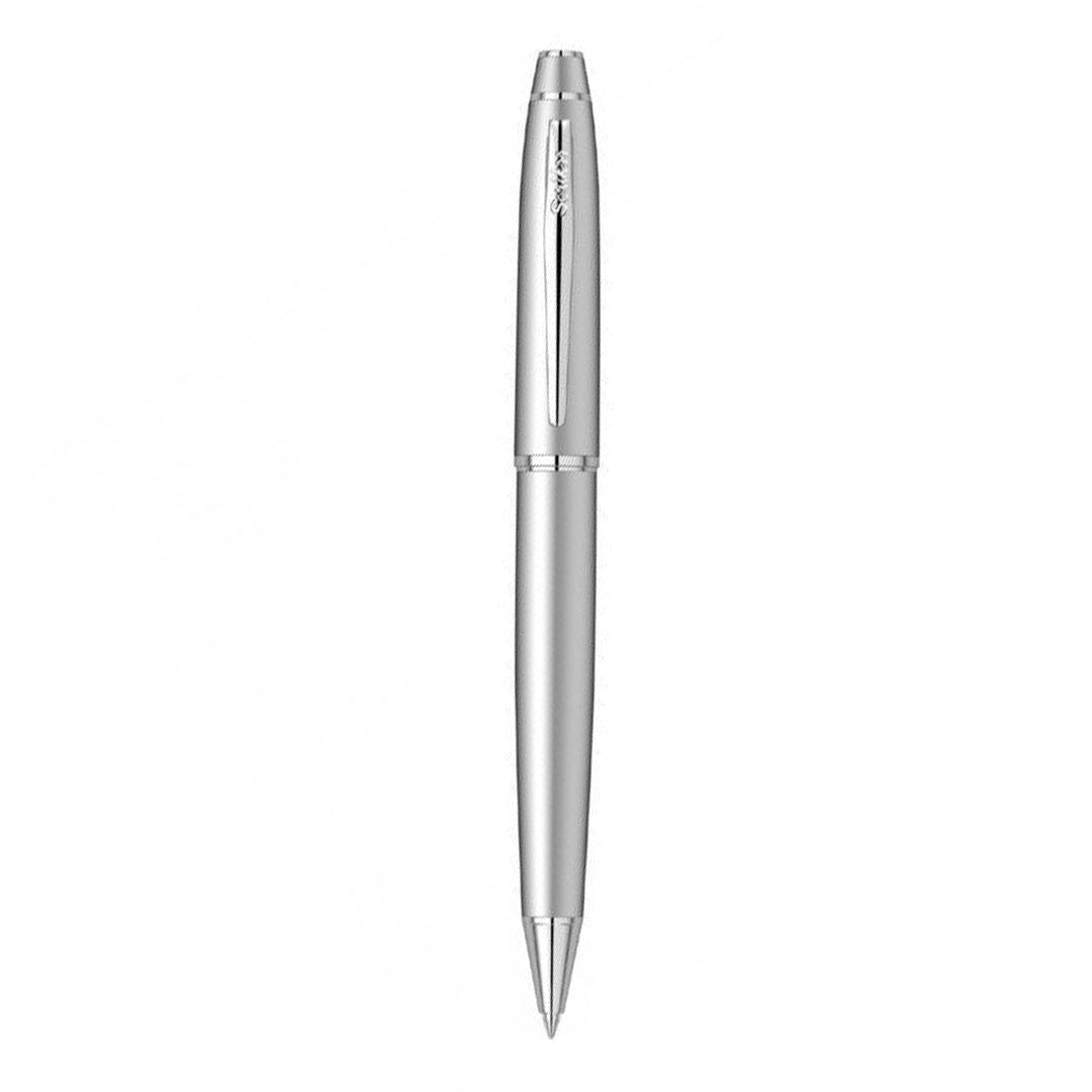 Scrikss |Noble 35 |Ballpoint Pen|Matte Chrome-CT