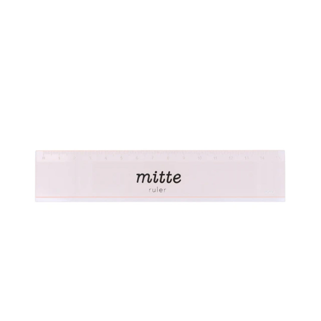 Sun Star Clear Mitte 15cm Ruler