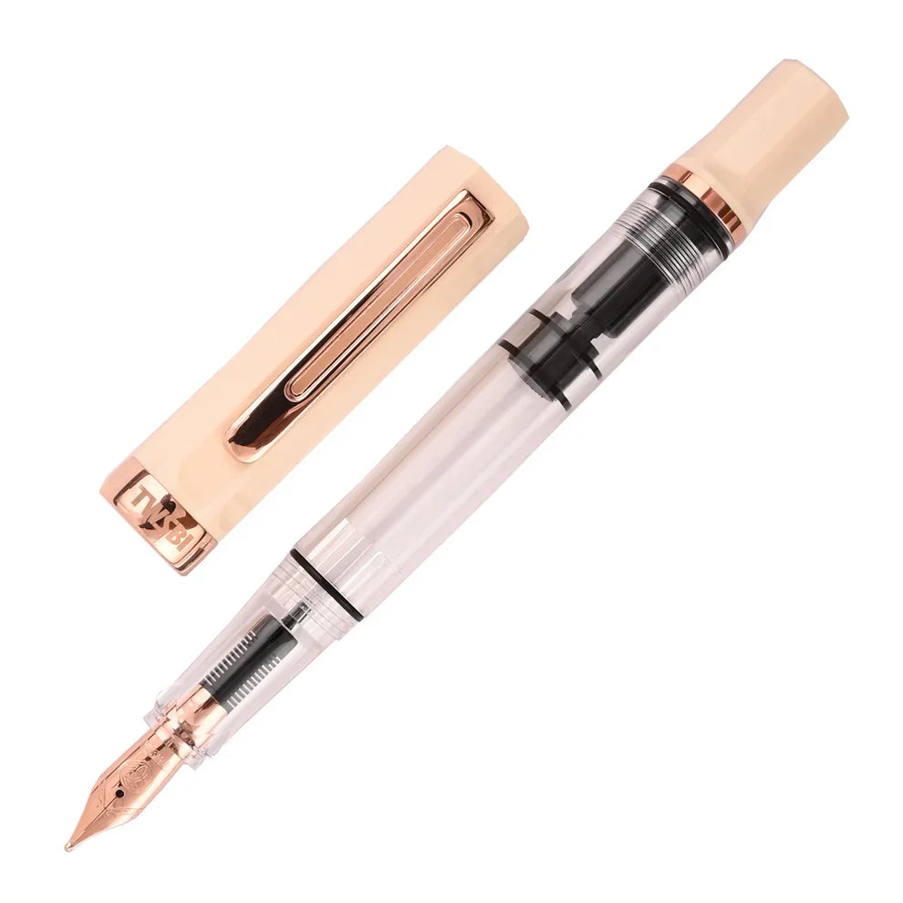 TWSBI | Eco | Fountain Pen | Creme with Rosegold