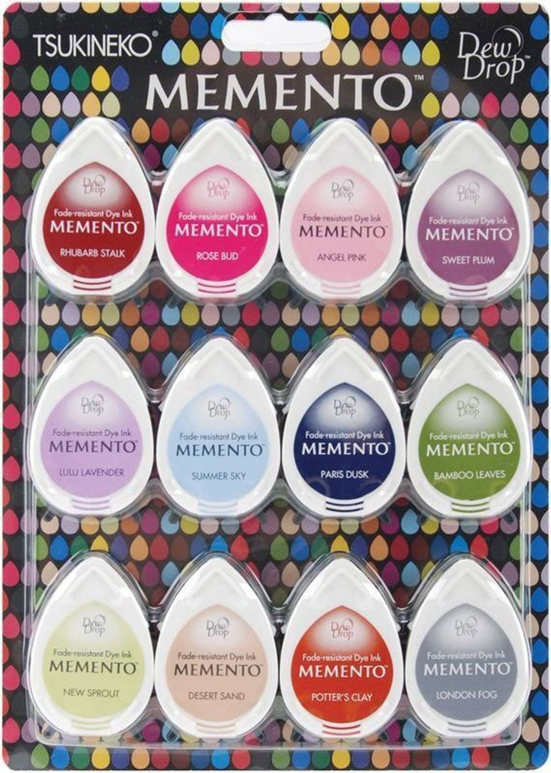 Tsukineko | Memento Dew Drops Set | Sorbet Scoops