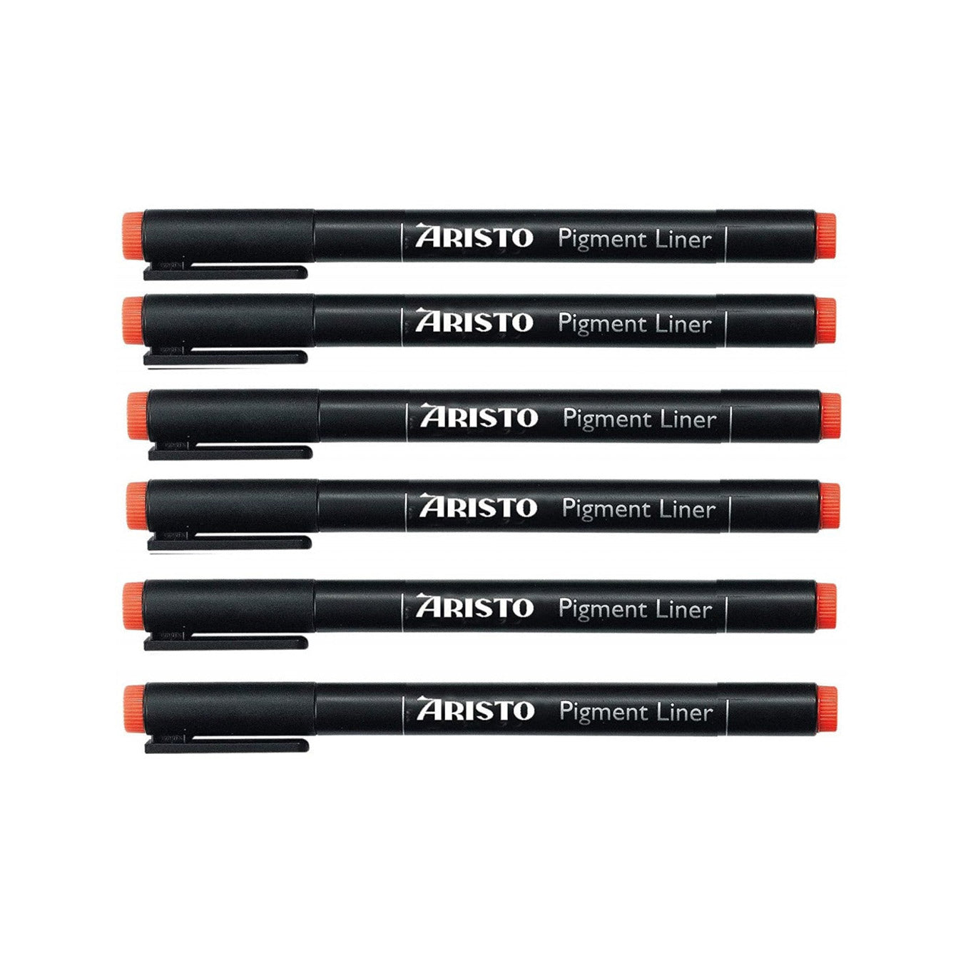 Aristo | Pigment Liner | 0.2mm | Set of 6 Pens