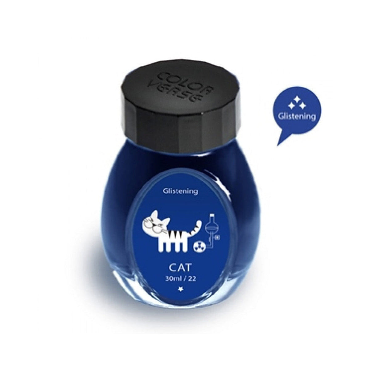 Colorverse Glistening Series Multiverse Cat Fountain Pen Ink – 30ml