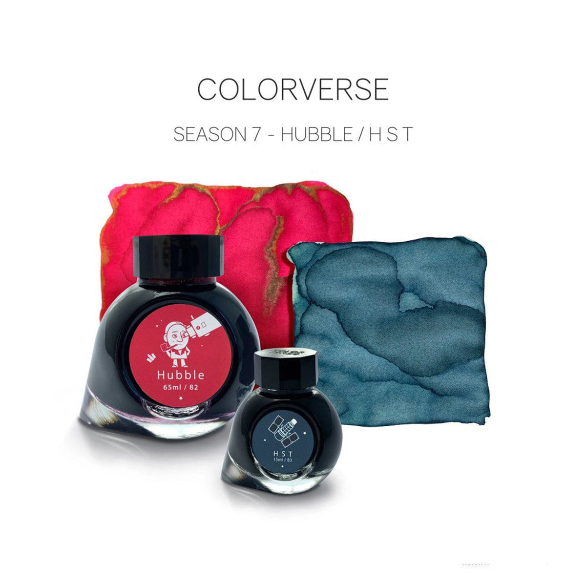 Colorverse Eye On The Universe Hubble & HST Fountain Pen Ink – 65ml & 15ml Set