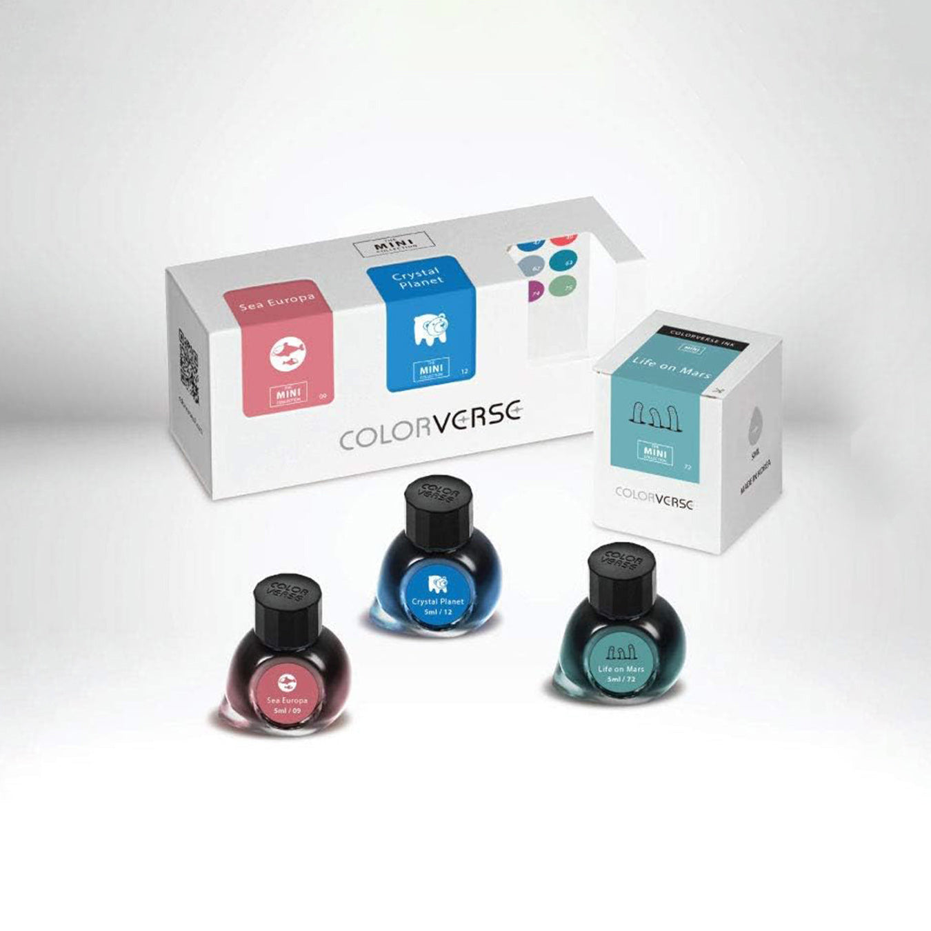 Colorverse Mini Ink Set | Ham No. 65, Extra Dimension & Mariner 4 | 3 Pack