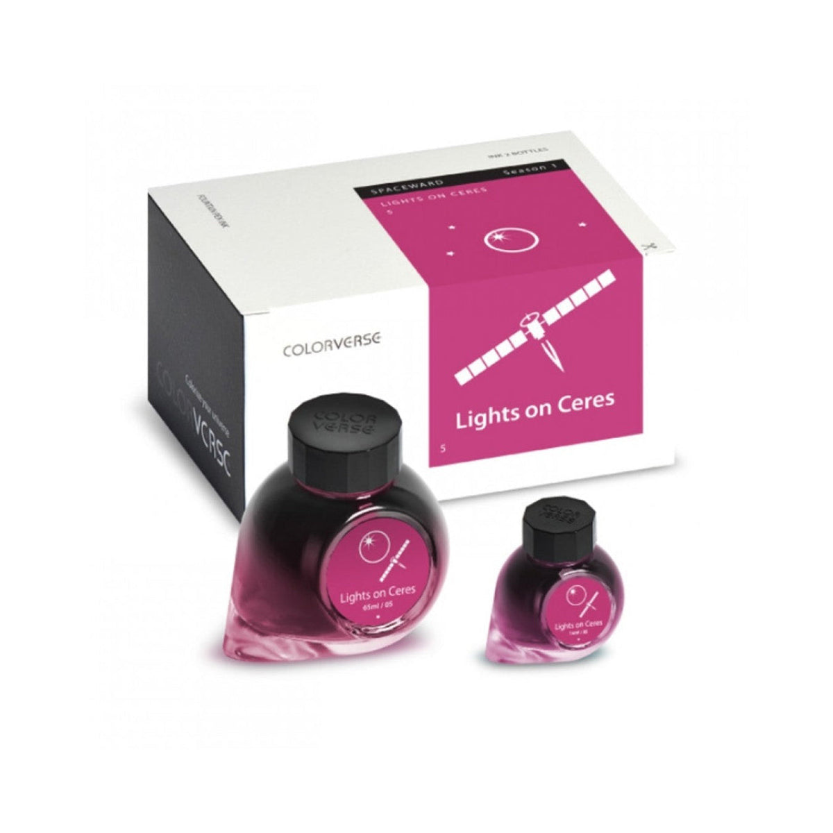 Colorverse Spaceward Series Light Of Ceres Fountain Pen Ink – 65ml & 15ml Set