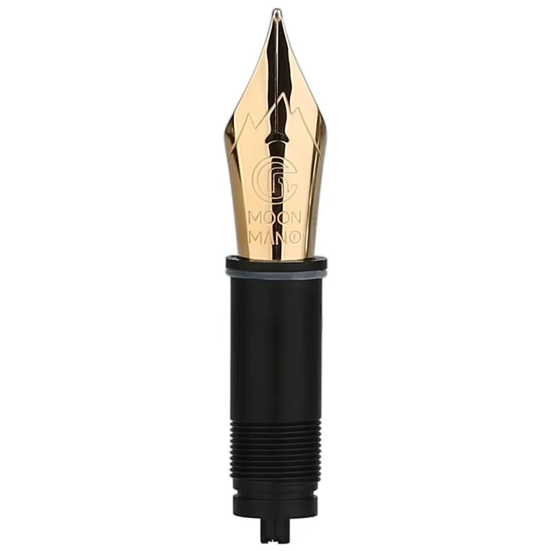 Moonman Fountain Pen Replacement Nib – Fine 0.5mm Gold Plated, Compatible with M600s Moonman Fountain Pen