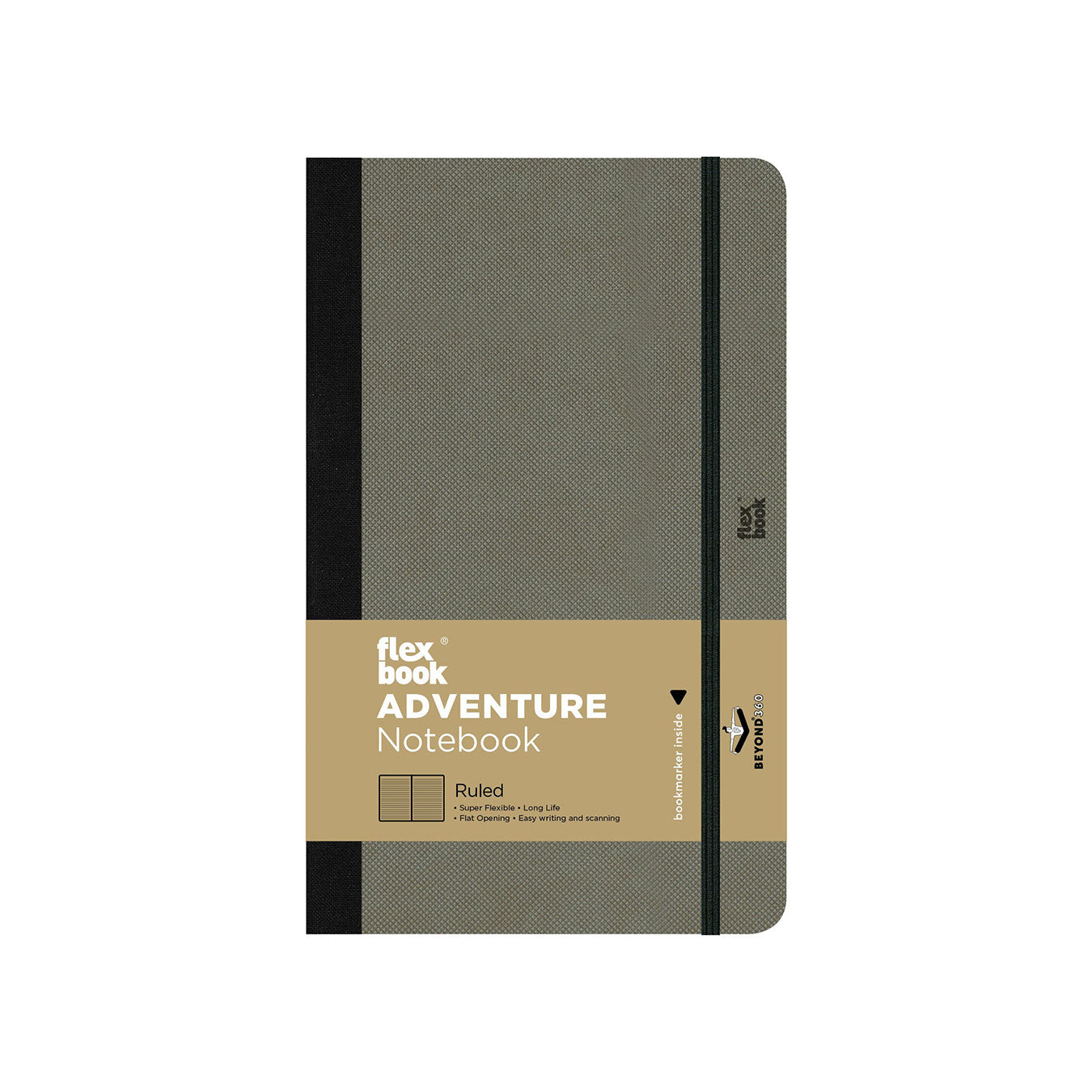 Flexbook | Ruled | Medium A5 Size Notebook | Elephant | Adventure Series