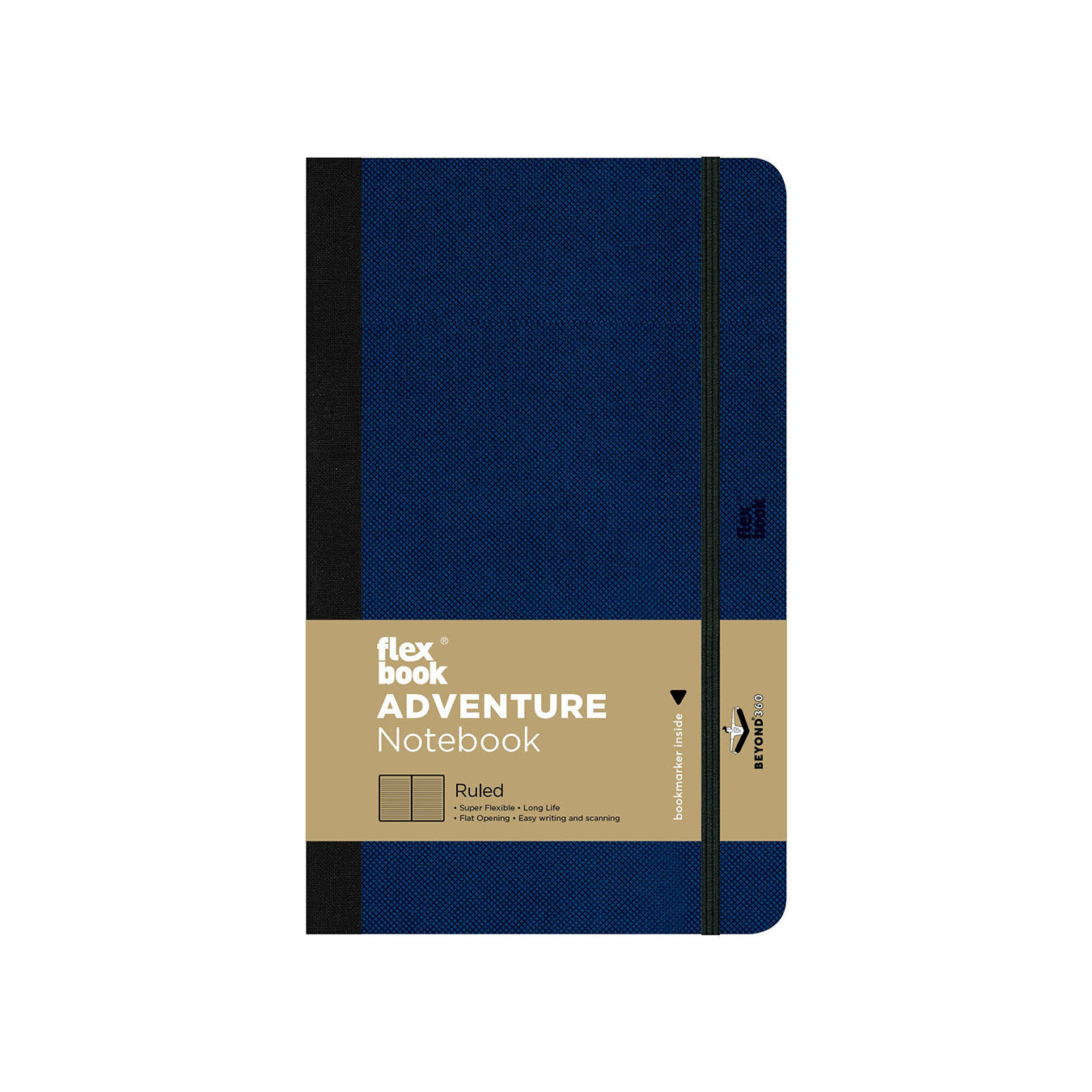 Flexbook | Ruled | Medium A5 Size Notebook | Royal Blue | Adventure Series