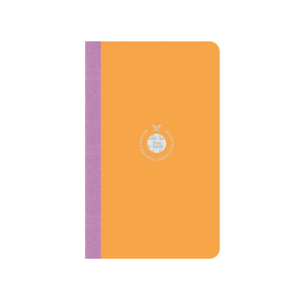 Flexbook | Ruled | Medium A5 Size Notebook | Orange | Smartbook