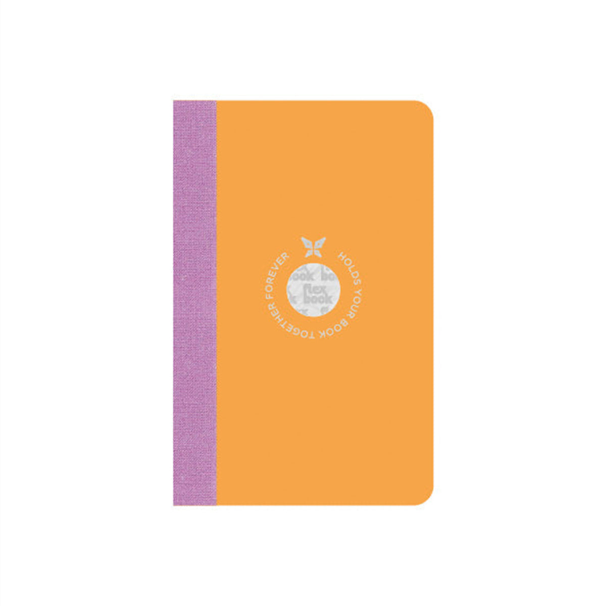 Flexbook | Ruled | Pocket A6 Size Notebook | Orange | Smartbook