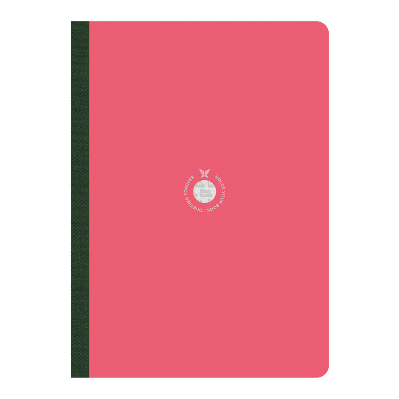 Flexbook | Ruled | Large A4 Size Notebook | Pink | Smartbook