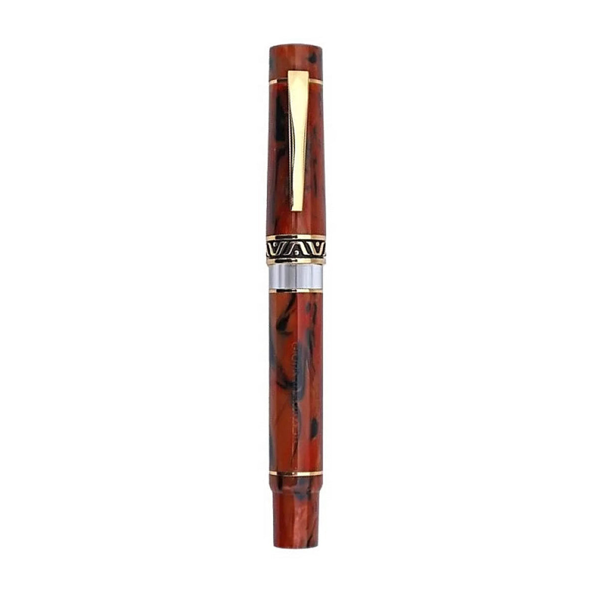 GIOIA Bellavista Terra di Napoli Fountain Pen – Gold Trim