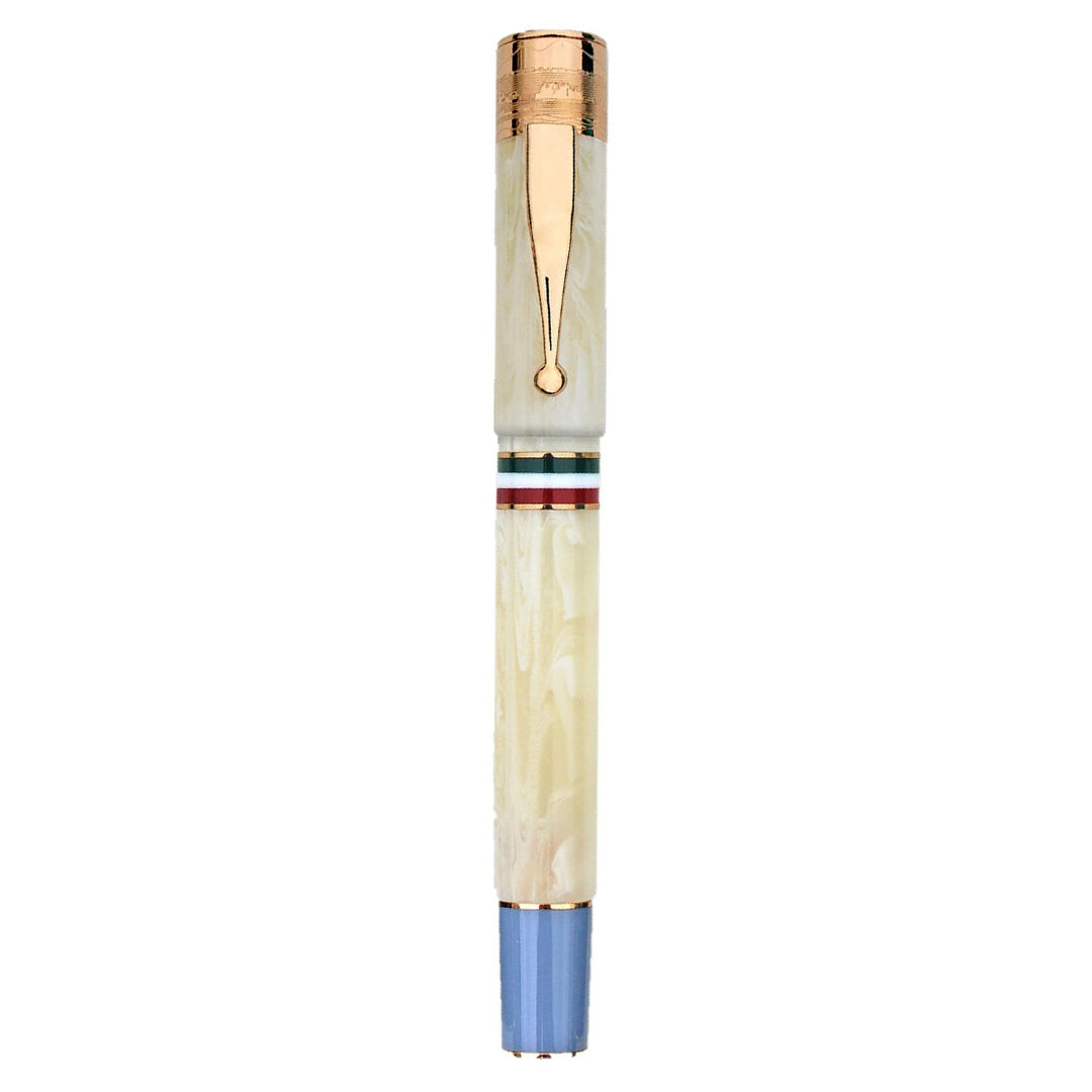 Gioia | Fountain Pen & Rollerball Pen | Partenope | Ivory Blue RGT