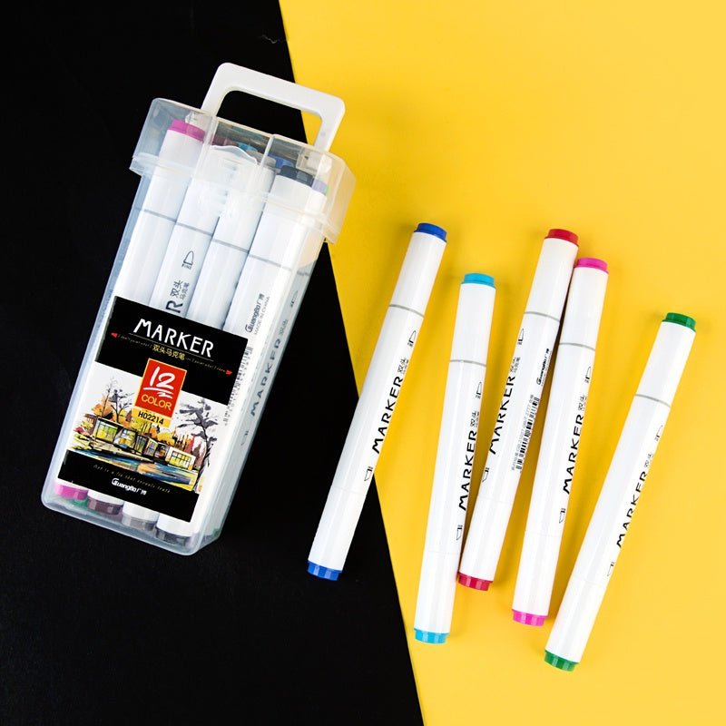 Guangbo Dual Tip Art Markers Set