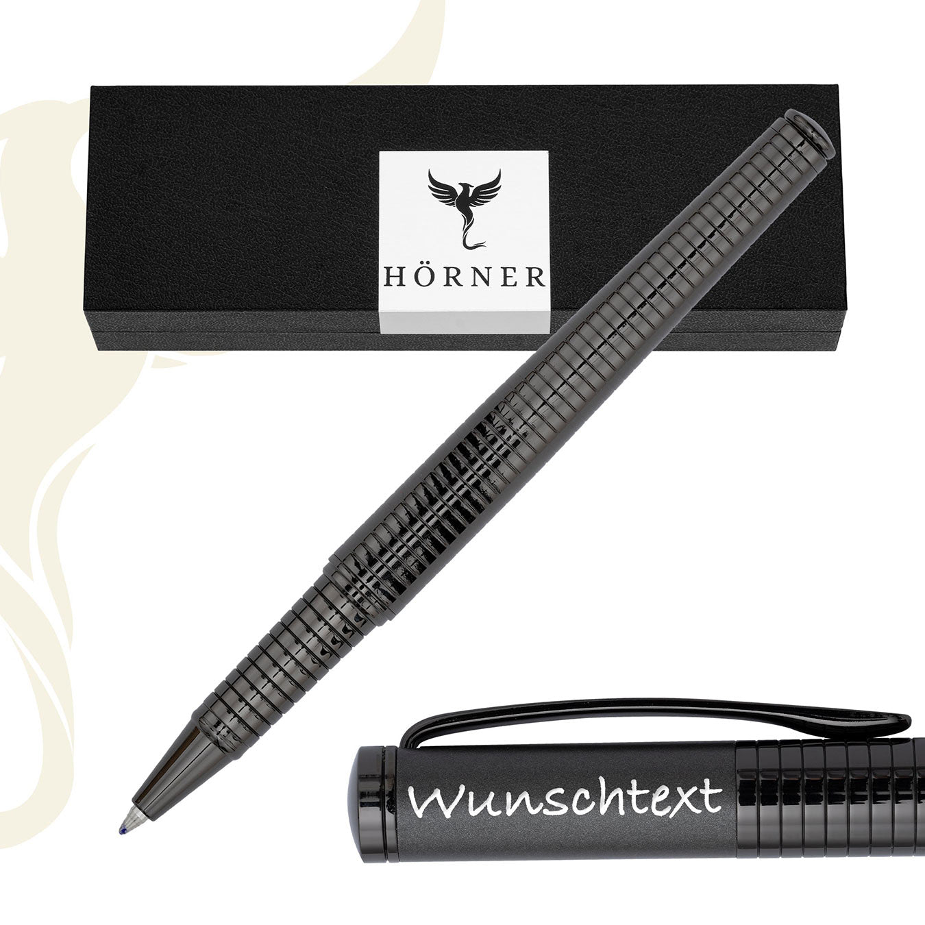 Horner | Fortress | Rollerball Pen | Gunmetal