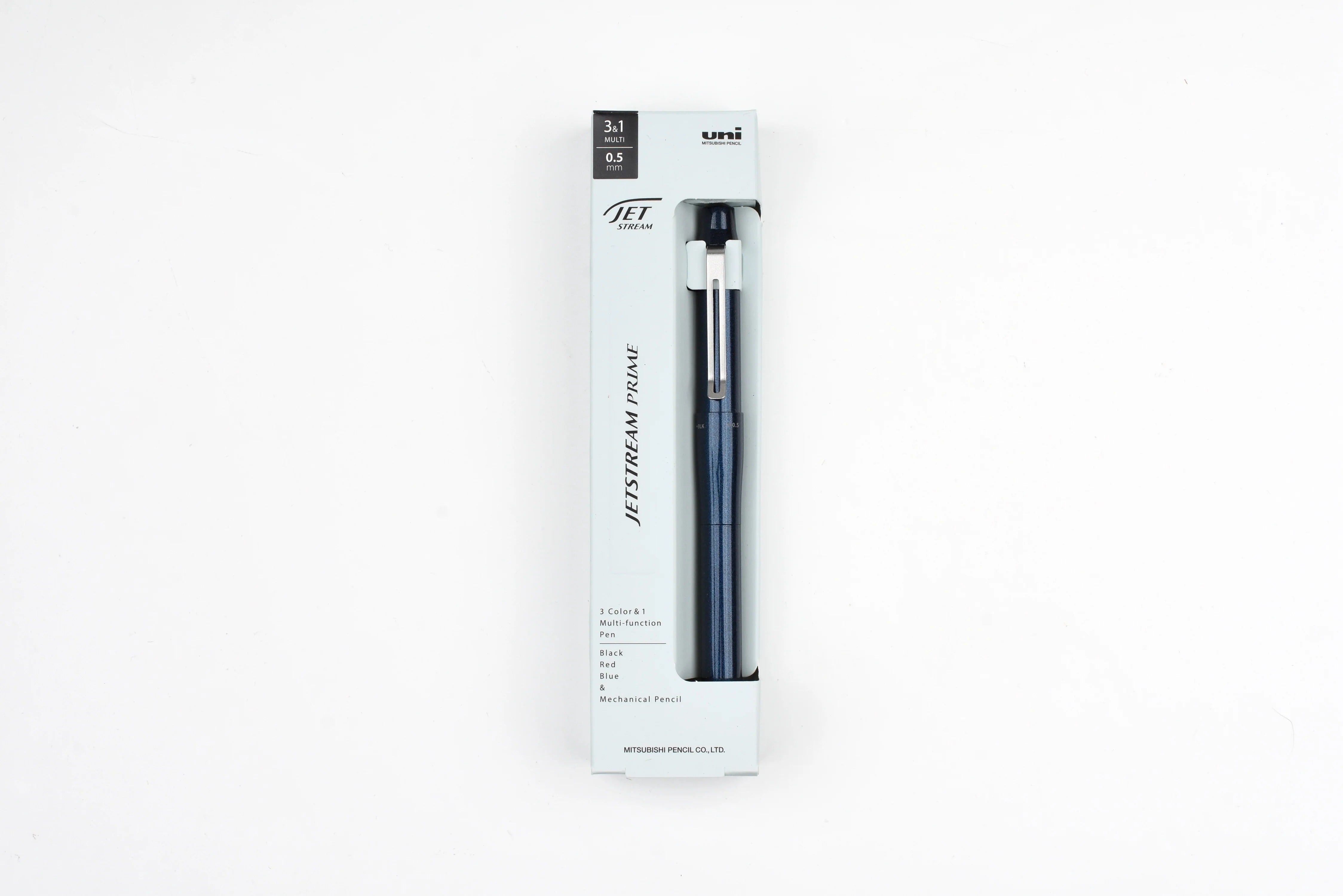 Mitsubishi Pencil | Multi-Function Ballpoint Pen | 0.5mm | Jetstream Prime | 3C+S