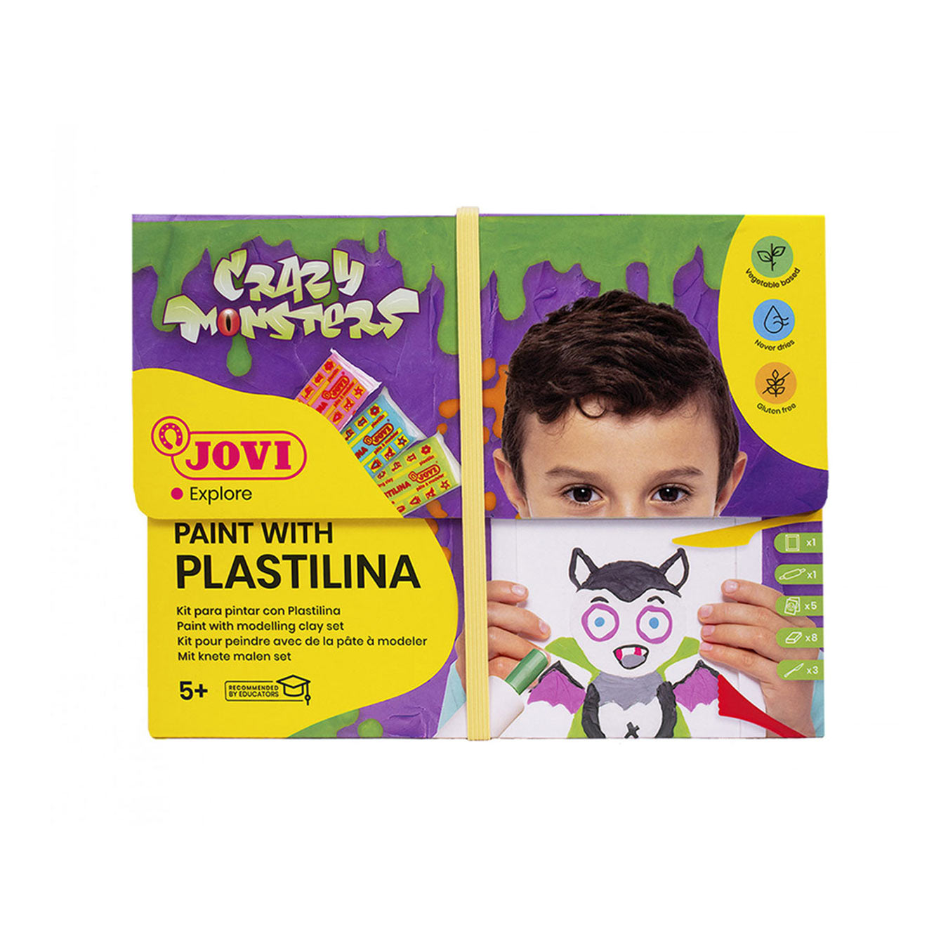 Jovi | Paint With Plastilina | Crazy Monsters