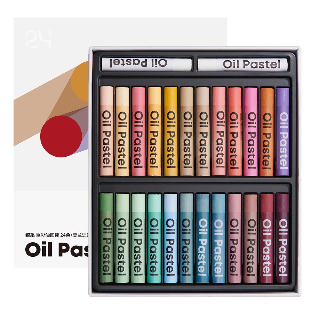 Kaco Kalor Oil Pastels Crayons - Pack of 24 and 48 crayons - INDOFUTURE - Oil Pastels