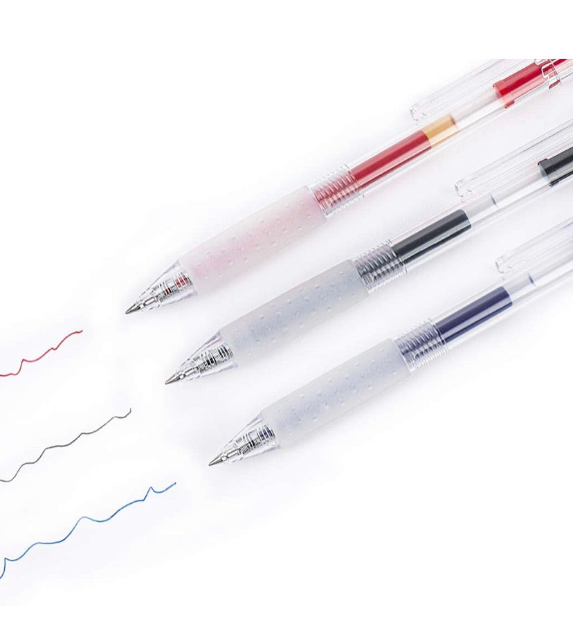 KACO KEYBO Retractable Gel Ink Pen- Pack of 3 - INDOFUTURE - GEL PENS