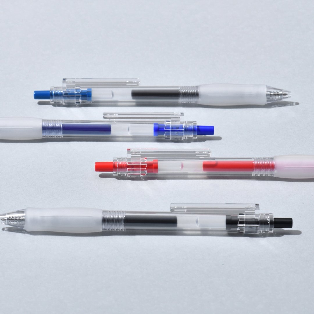 Kaco KEYBO Transparent Gel Ink Pen 5pcs/set - INDOFUTURE - KB00010073 - GEL PEN