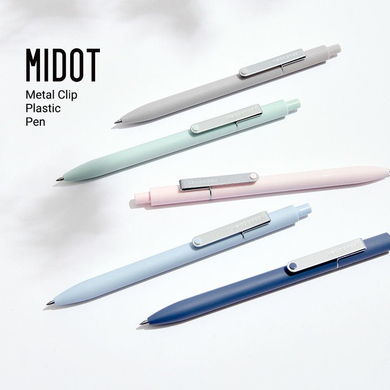 Kaco Midot gel Pen 0.5mm Black Ink - INDOFUTURE - Gel Pens