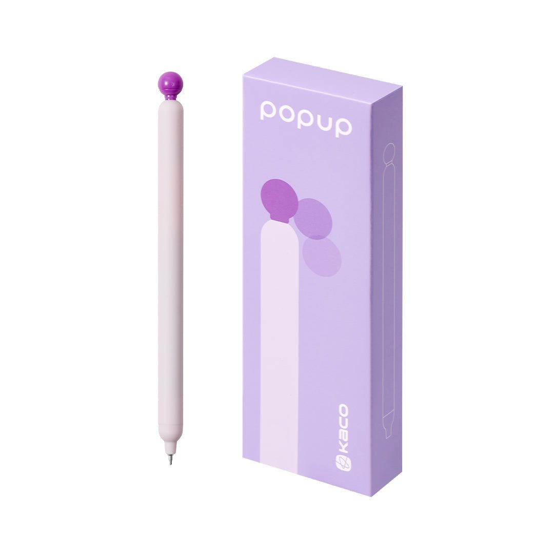 Kaco Popup Black Ink Gel Pen - INDOFUTURE - Gel Pens