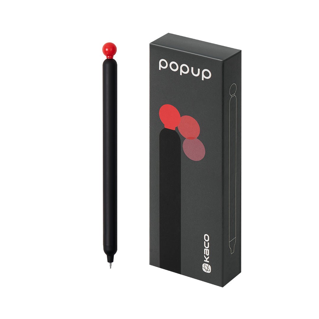 Kaco Popup Black Ink Gel Pen - INDOFUTURE - Gel Pens